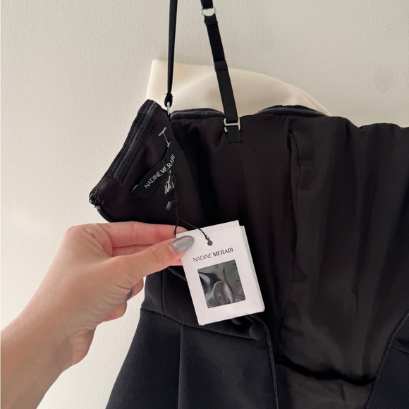 NADINE MERABI Jenny Bow Mini Dress XS - Picture 9 of 10